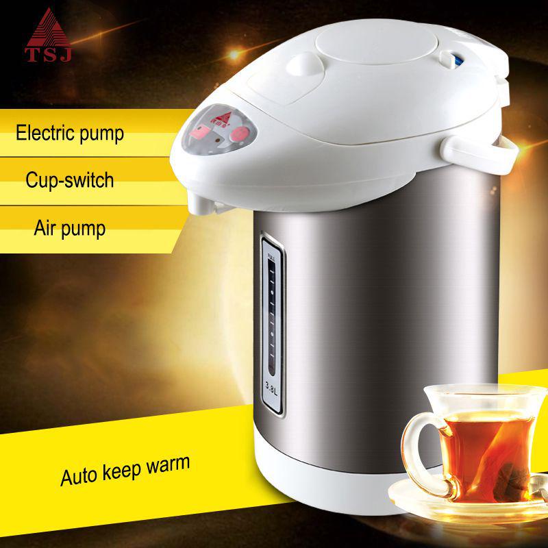 TSJ 3.8L Stainless Steel Electric Kettle and Thermos