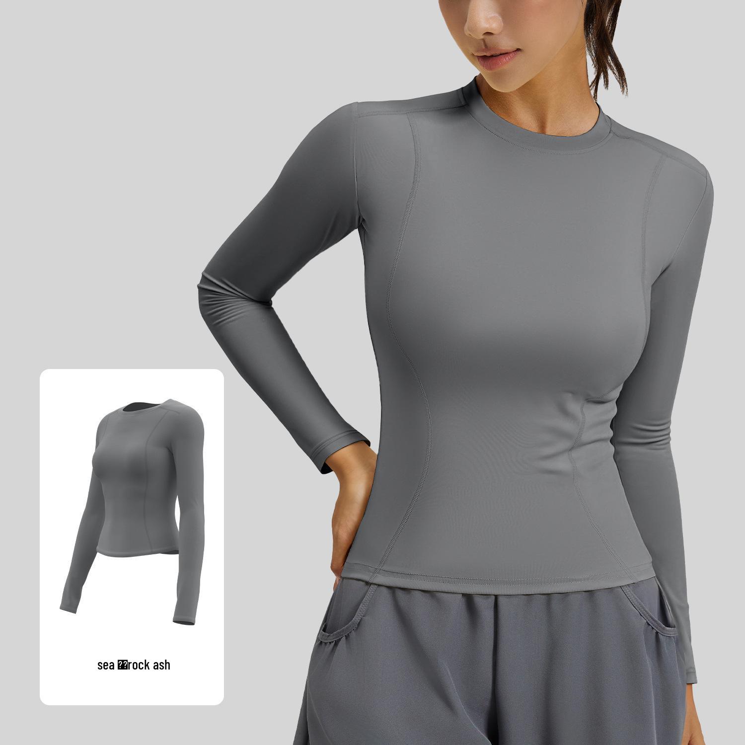 

Women s Quick-Dry Slim Fit Long Sleeve Yoga & Running Top 3XL