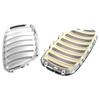 1 Pair Silver Car Grilles 51137113733 51137113734 Anti-scratch ABS Car Front Hood Grill Racing Grills for BMW X5 E53 2004-2006