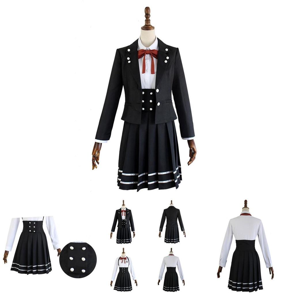 Elegant En Verfijnd Danganronpa V3 Shirogane Tsumugi Uniform Cosplay Kostuum
