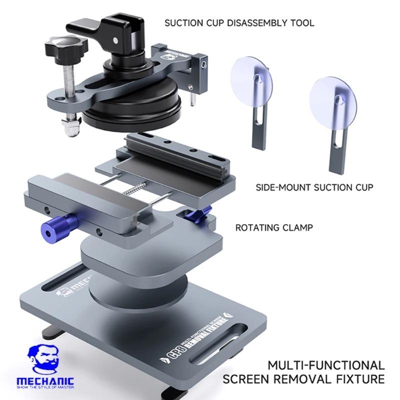 MECHANIC CP8 Universal LCD Screen Separator Mobile Phone Screen Back Glass Removal Pressure Holding Rotating Clamp Tools