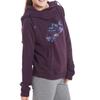 Sweatshirts Women's Purple Hooded Moderate 684147-507