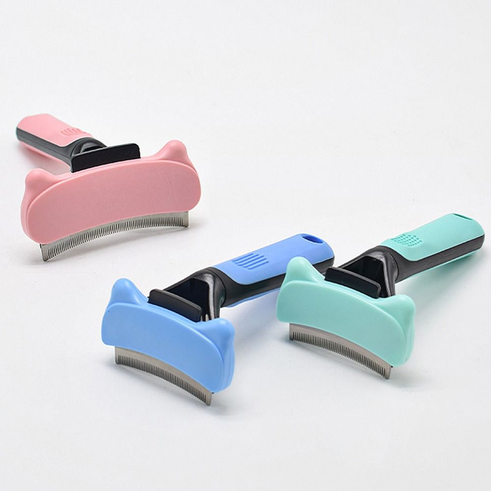 Removes Undercoat Cat Hair Removal Comb Open Knot Pet Fur Knot Cutter  Hair Care Tool