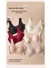 Invisible Lift Seamless Breathable Bra with Fixed Cups and Lace for Side Support - Women's Summer Collection