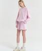 Raverous Wave Logo Terry Shorts Pink