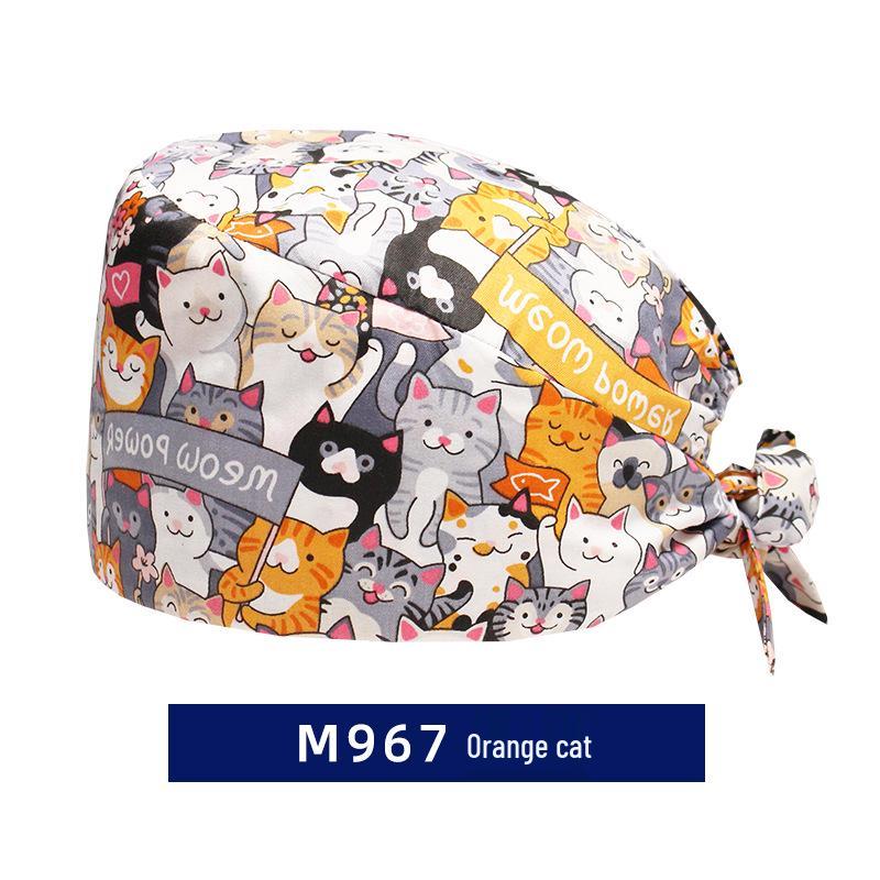 Operationsmössa för män och kvinnor – Ren bomull, Idealisk för tandsköterskor och läkare på operationssalar