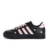 Täglich 4.0 Abdeckung Rutschfest Dämpfung Niedrig geschnitten Skateboard-Schuhe Unisex Schwarz Rosa KH8004(Team59-)