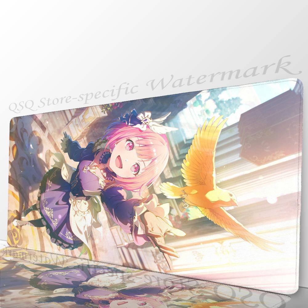 Anime Otori E-Emu Mousepad Non-slip Suitable For Office Computers Laptops E-sports Game Desk Mats XXL Keyboard