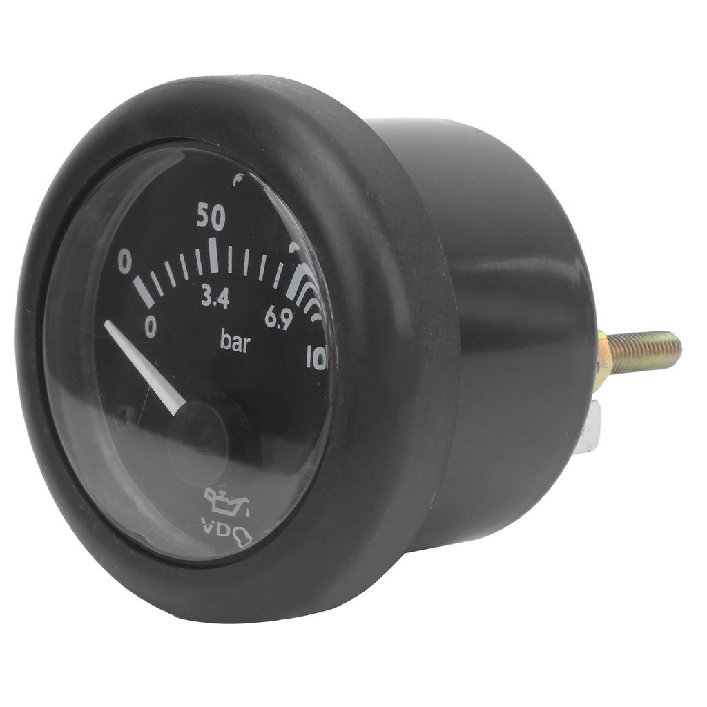 Манометр тиску масла Дизельний двигун Масло Генераторна частина Стрілка Вимірювальний прилад 52 мм 0?150psiDC12V