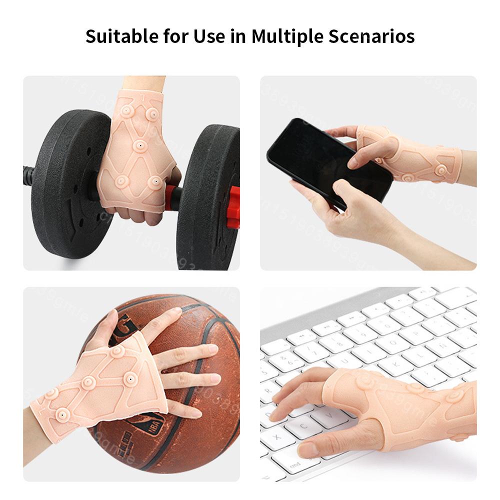 Magnetic Silicone Glove Compression Arthritis Massage Pain Relief Gloves Outdoor Running Sports Pressure Protection