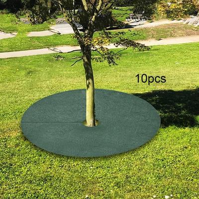 10 Pack of Tree Mulch Rings for Fruit And Root Shielding