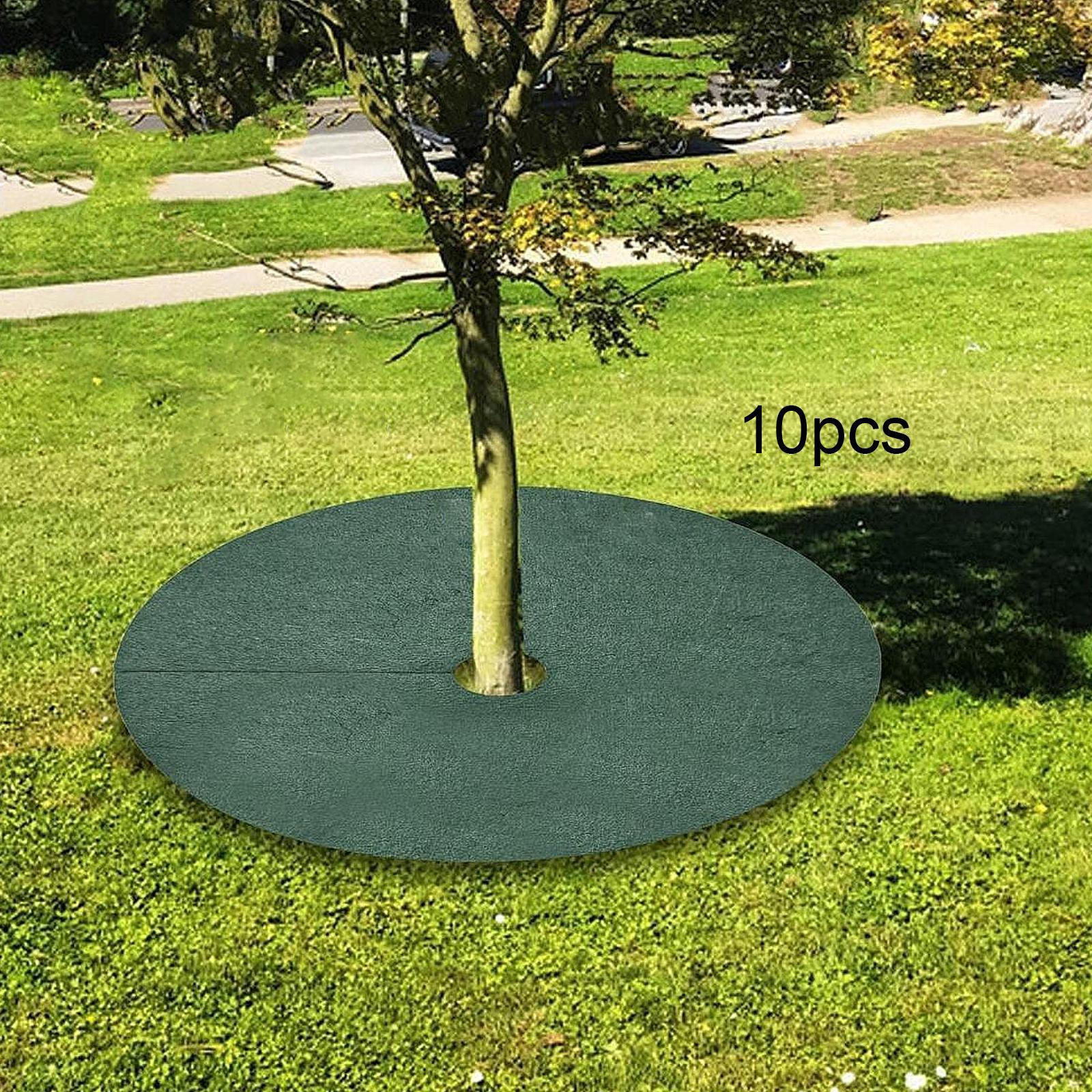 

Набор из 10 мульчирующих колец для деревьев для защиты плодов и корней 82cm 10cm Hole