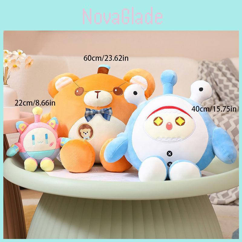 Eggie Plüschtier Niedliche und knuddelige Eierwagen-Verkäufer-Puppe