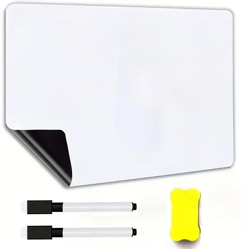 Erasable flexible label refrigerator magnet whiteboard dry wiping board refrigerator sticker kitchen memo grocery list A3/A4/A5