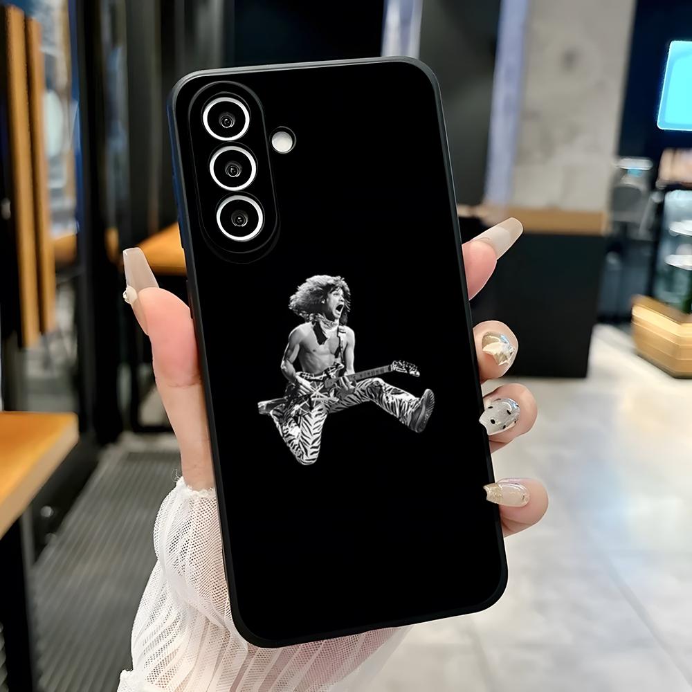 

Eddie Van Halen Guitar Phone Case For Samsung A25 A13 A33 5G A54 A36 A35 A56 A52 A14 Shockproof Soft Cover Samsung A35