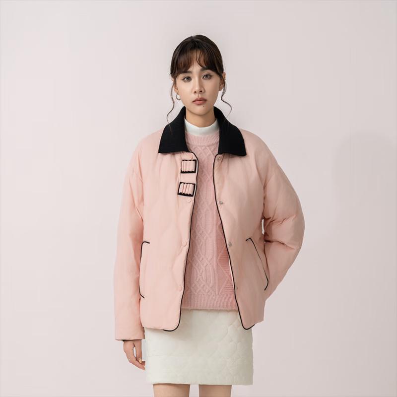 

SNOWFLYING Women s 2024 Winter Short Down Jacket H 9669 M