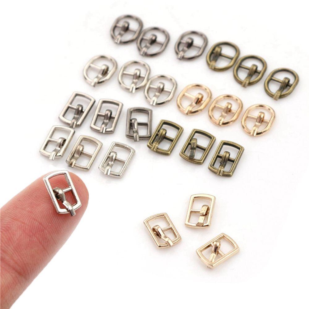 4 culori Mini nasturi ultra-mici curea pentru păpuși Diy Catarame Cataramă tri-glide Accesorii pentru genți pentru păpuși