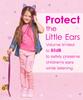 FosPower Kids' Headphones with LED Light-Up Cat Ears, 3.5mm On-Ear Audio, Braided Tangle-Free Cable (85dB) - Hot PinkPurple