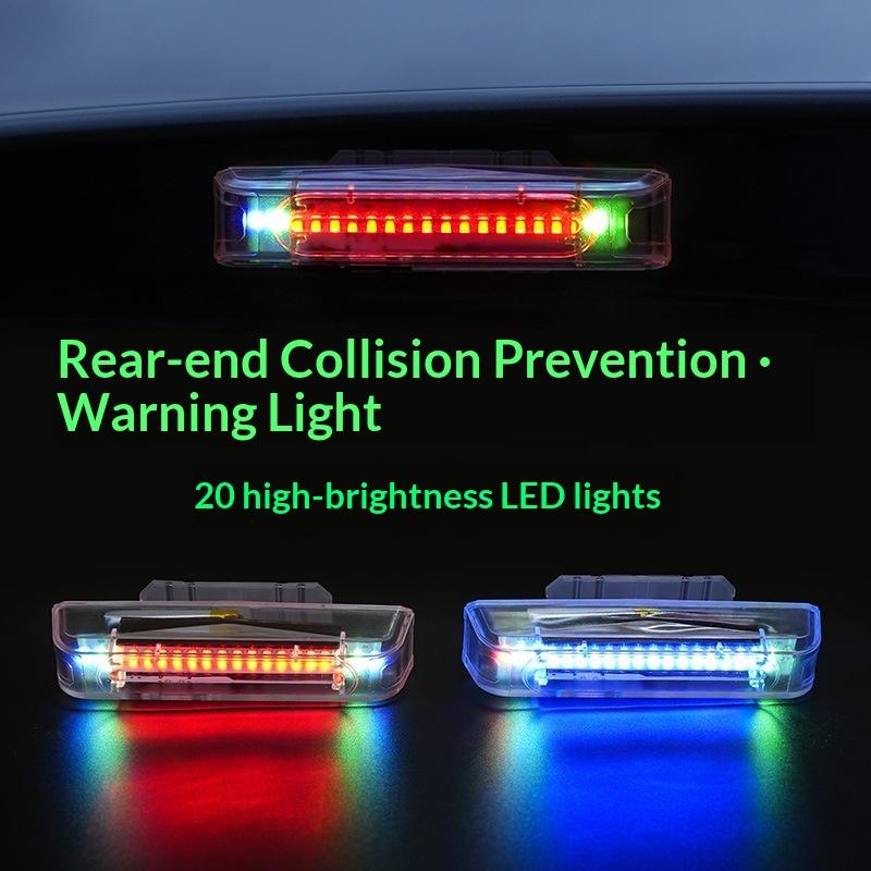 Solar Strobe Light Solar Led Tail Warning Lights Flash Lights Vehicle Strobe Lights Waterproof Anti Collision Lights For Trucks