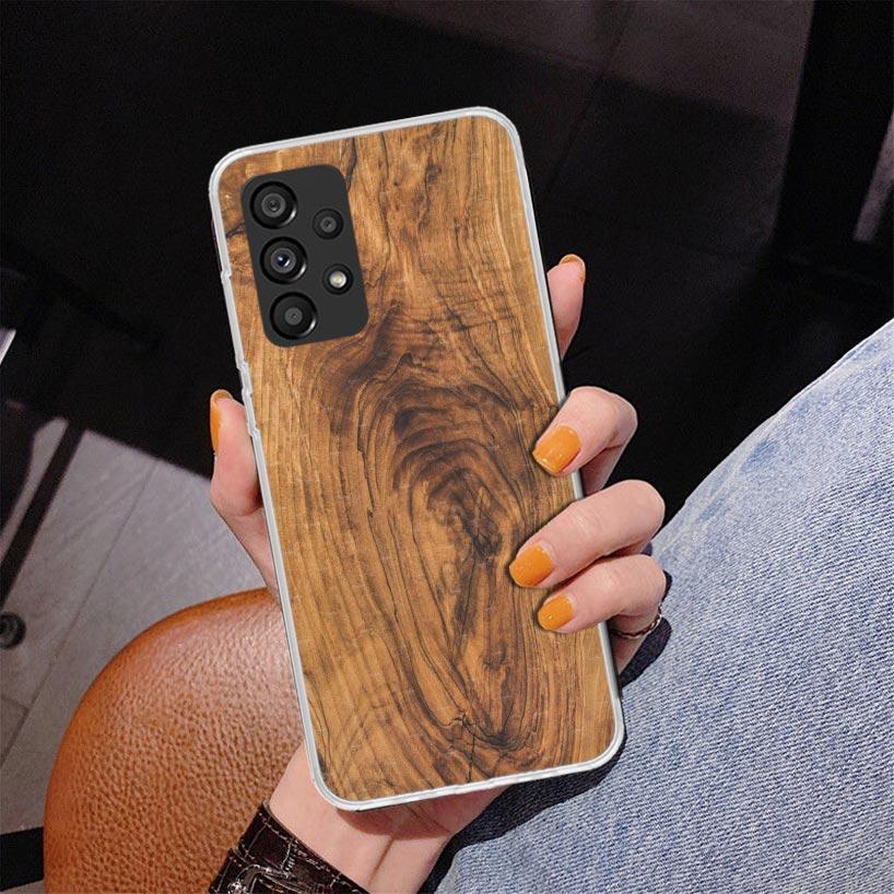 Wood Wooden Pattern Phone Case For Samsung Galaxy A17 A16 A15 A14 A13 A57 A56 A55 A54 A53 A37 A36 A35 A34 A33 A26 A25 A24 A23 Ga