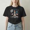 2026 Mission Lunaire Artemis II T-shirt Unisexe Unisexe Coton Pur Nouveauté T-shirts Col Rond T-shirts Manches Courtes Vêtements Classique