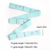 Multi Stage Yoga Stretch Band Latin Dance Stretch Band Correct Posture 11 Grid Elastic Band Digital Band Pose Band