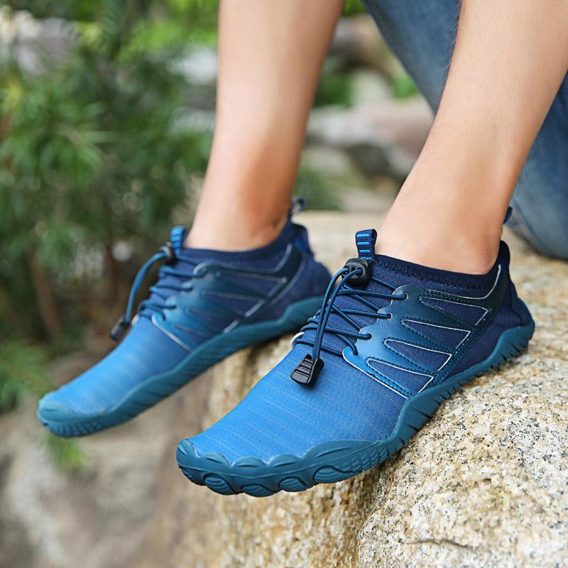 35-47 Unisex rychleschnoucí silikonová měkká podrážka Pětiprsté plavecké boty Velké boty na sledování řeky Boty na jógu Fitness