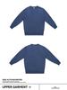 Men's Silver Fox Velvet Warm Round Neck Sweatshirt - Loose, Casual, Plus Velvet, Thickened for Autumn/Winter.