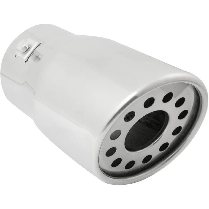 

Unifizz Exhaust Silencer Muffler Tip Fit 2-2.75inches Inlet 75mm 3 Inlet Pipe for RAV 09-10 for Overlord for Highlander for CRV Great for Vit Pajero
