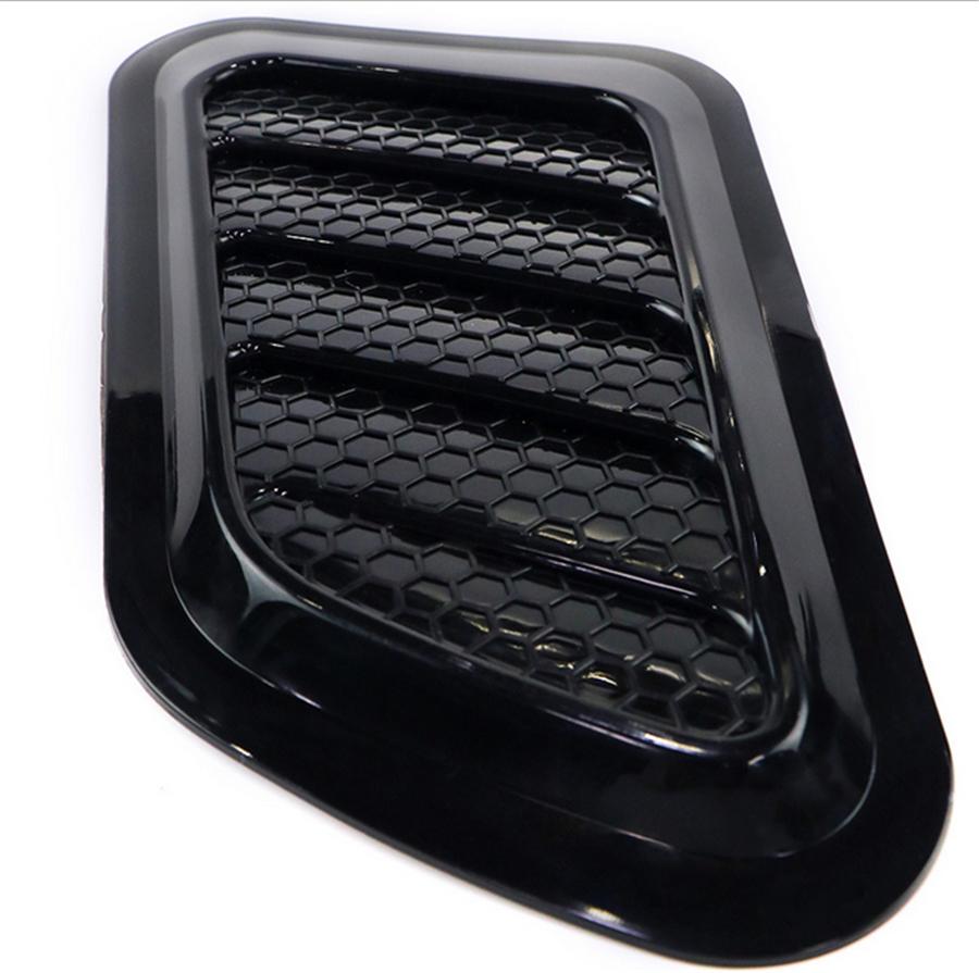 2pc Universal Car SUV Air Flow Intake Scoop Hood Bonnet Vent Front Engine Cover