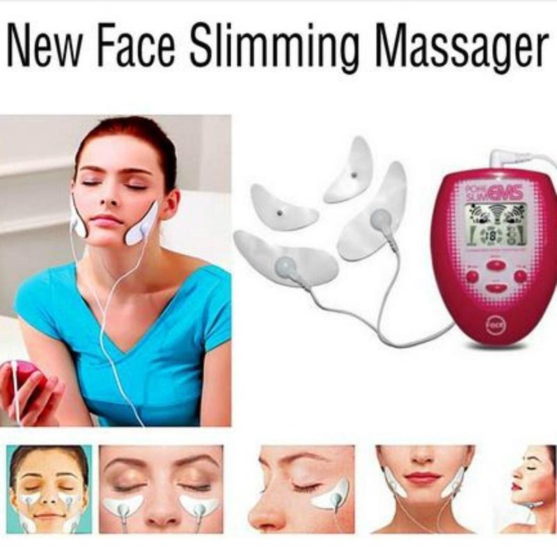 Electric Facial Massager Stimulation Muscle Massage Kit Face Slimming Massage Beauty Device