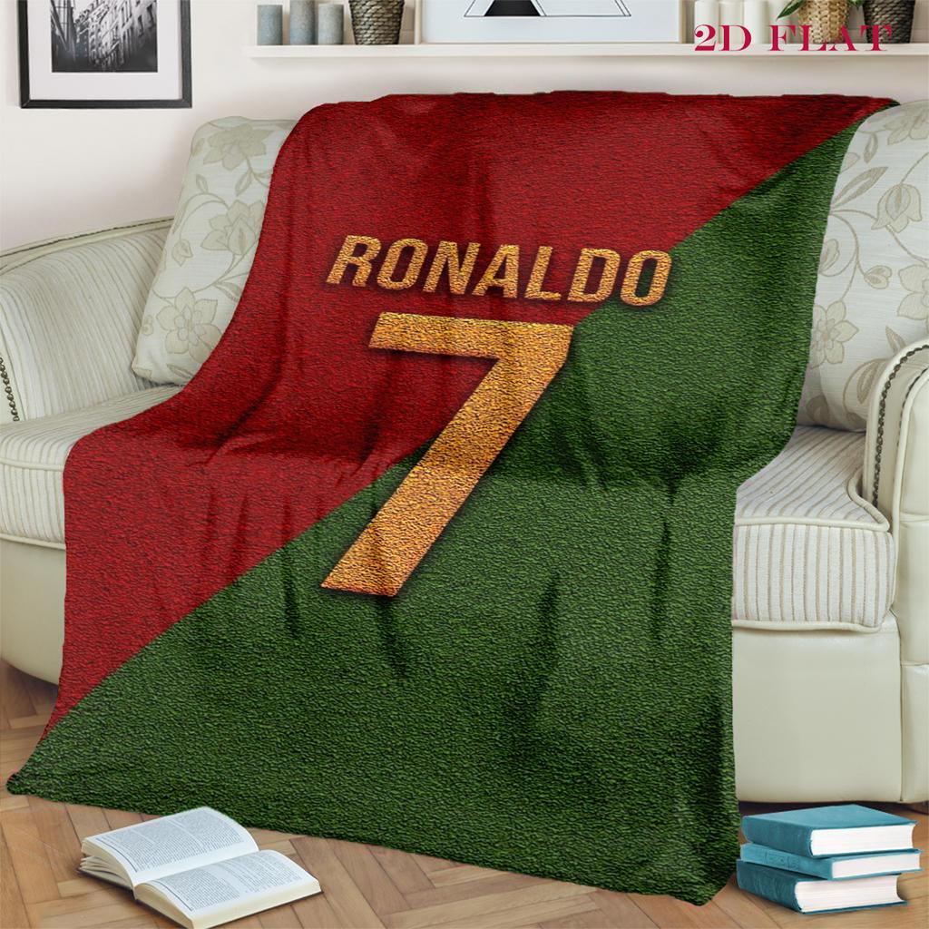 Ronaldo's Legacy blanket Home Decor blanket Digital printing Christmas gifts Nap Blanket