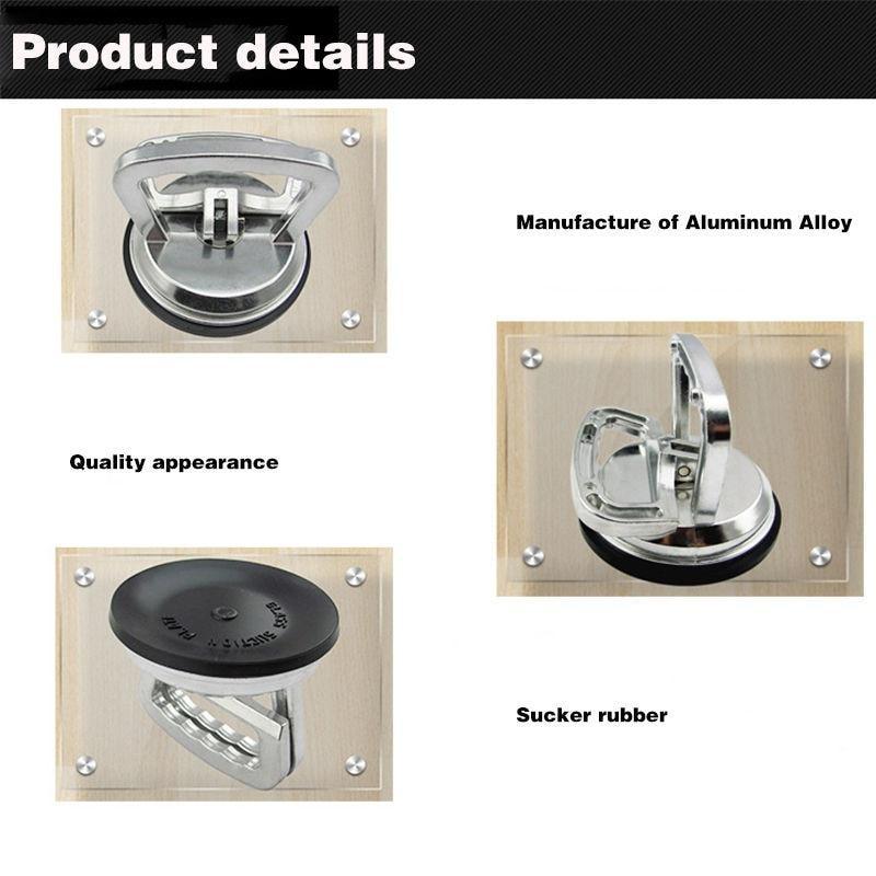 Aluminum Alloy Suction Cup for Glass Floor Tile Brick Suction Cup Puller Handle Lifter Panel Carrier Heavy Duty Glass Lifting