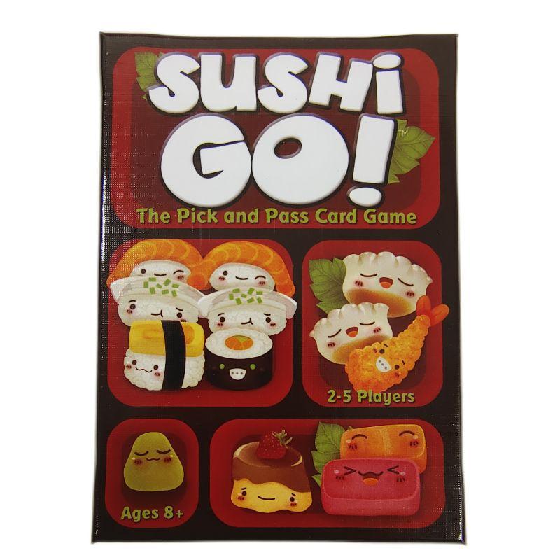 Английская версия SUSHI GO!  ВЕЧЕРИНКА!  Roll Sushi Dice Настольная игра для вечеринки с собаками SUSHI GO!