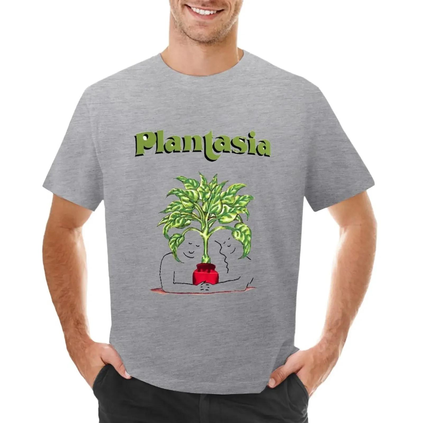 

Plantasia TShirt korean fashion sweat heavyweights mens t shirt graphic S