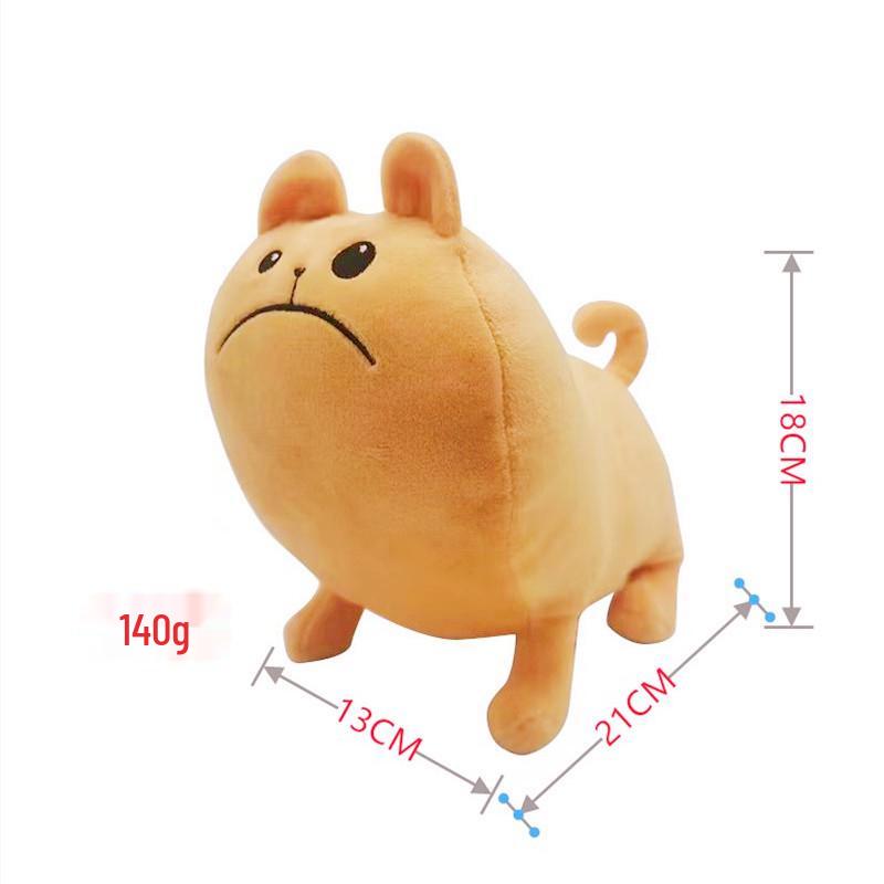 Cross-Border Noodle Cat & Bun Dog Plush Dolls