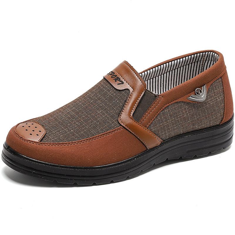 Fashion New Spring Canvas Men Loafers Shoes Slip On Casual Shoes Fashion Summer Breathable Soft Flat Driving Shoe  2025 Hjk8