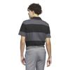 Adidas Men's Colour Block Stripe Rugby Polo Shirt
