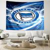 Hertha BSC Print Tapestry - Portable Wall Decor Cloth, for Home, Dorm, Travel, Bedroom, Living Room - Ideal Birthday Housewarming Gift