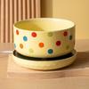 Ceramic Pet Heated Water Bowl Intelligent Temperature Adjustable Cartoon Thermostatic Water Container Stable Anti-dry Burning