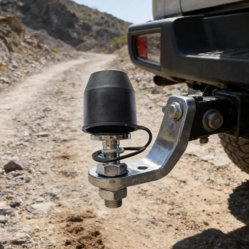 2pcs Universal Trailer Hitch Ball Tow Bar Plastic Protection Cap with A Handle Caravan Truck Car Trailer Hook Protection Device