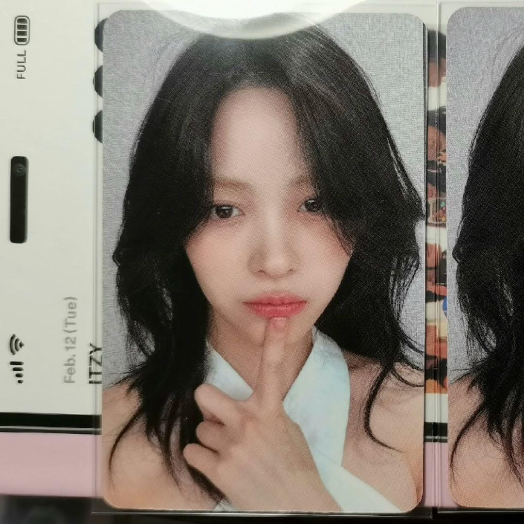 

[USED] ITZY Ryujin GOLD Starriver SR Pre-order Limited Trading Card C