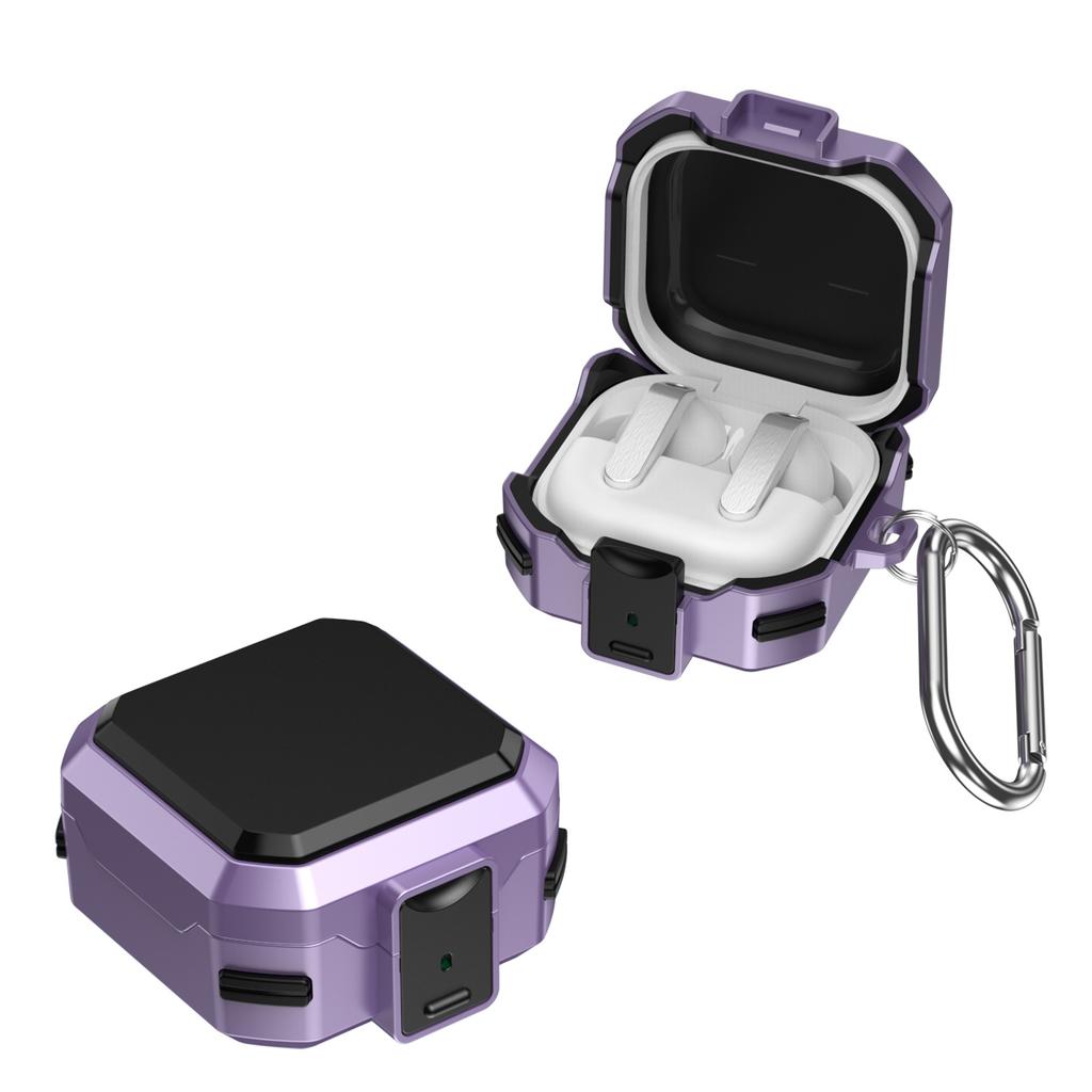 Applicable Galaxy Buds4 All-inclusive Anti-drop Earphone Cover Samsung Buds4pro Button Lock Bluetooth Earphone Case