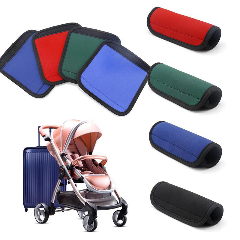 Soft Neoprene Handle Grip Covers With Comfortable Non Slip Design Perfect For Luggage Suitcases And Baby Strollers