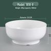Kommerzielle weiße Melamin-Suppenschale