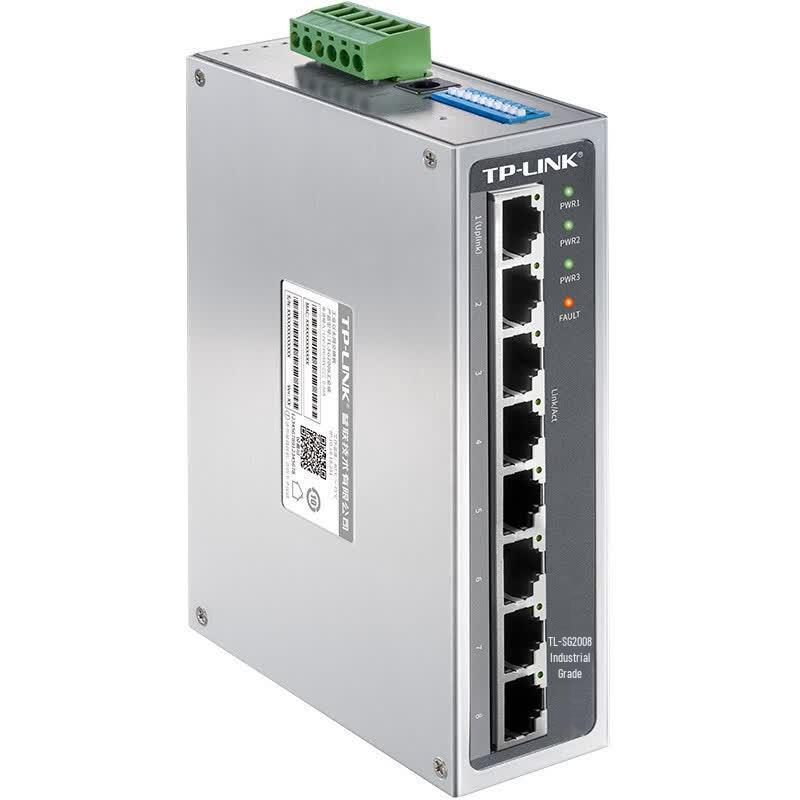 Tp-Link Industrial Gigabit Ethernet Switch TL-SG2008