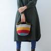 Raw Wool Knitting Kit #BC-5 Single Crochet Market Bag [Video Instructions]