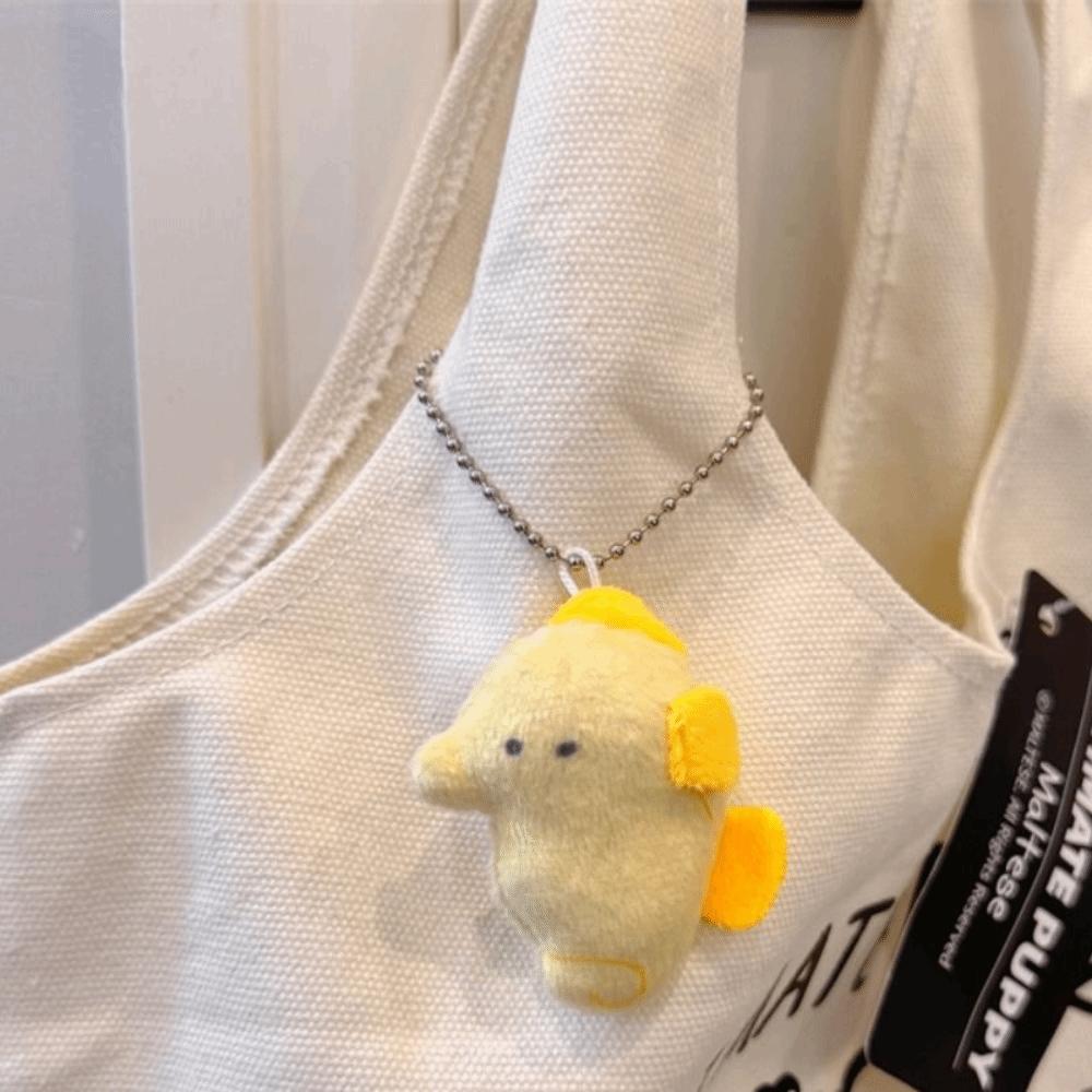 Cartoon Aquarium Plushies Pendant Shark Backpack Decor Ray Fish Plush Keyring Unisex