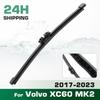 Rear Windshield Wipers Blades,Premium All-Season Wiper Blades Replacement For Volvo XC60 MK2 2017-2023,Natural Rubber Bayonet,Easy To Install 14″