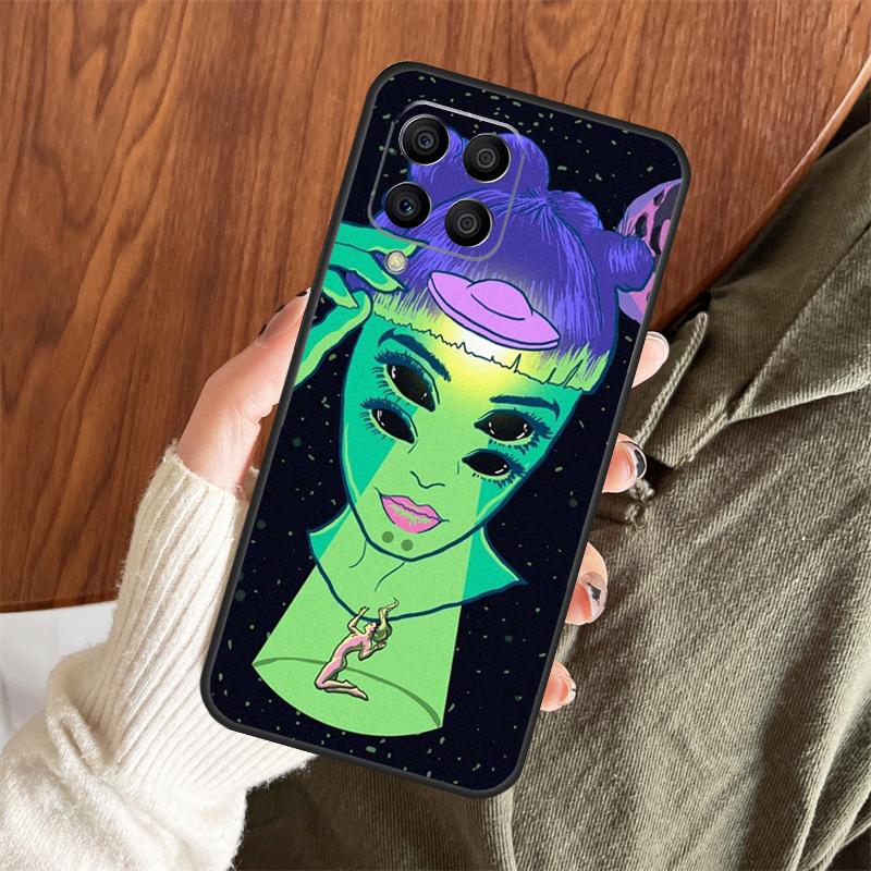 Hippie Grunge Art Case For Samsung Galaxy M06 M16 M36 M56 M33 M15 M55 M31 M13 M12 M14 M53 M32 M52 M35 M34 M54
